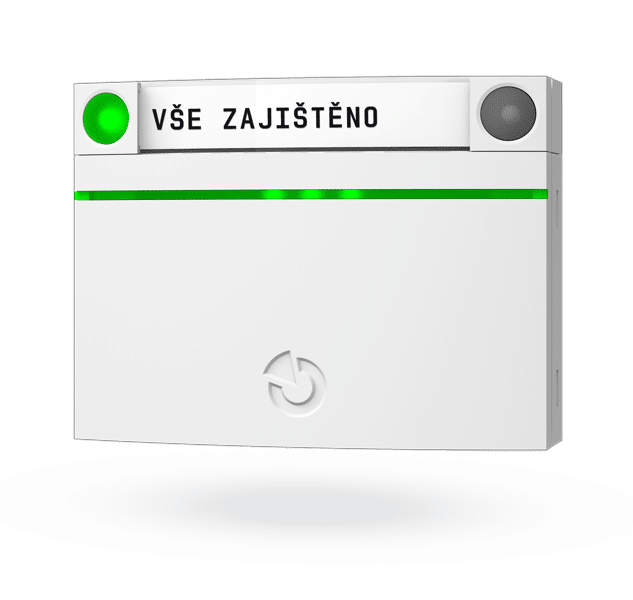 JABLOTRON Funk Bedienteil ohne Tastatur JA-152E